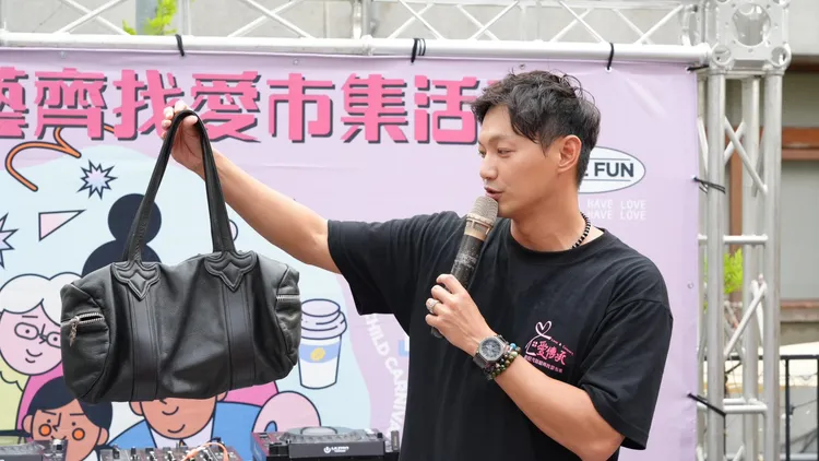 威廉生日做公益回饋社會。台灣優質生命協會提供