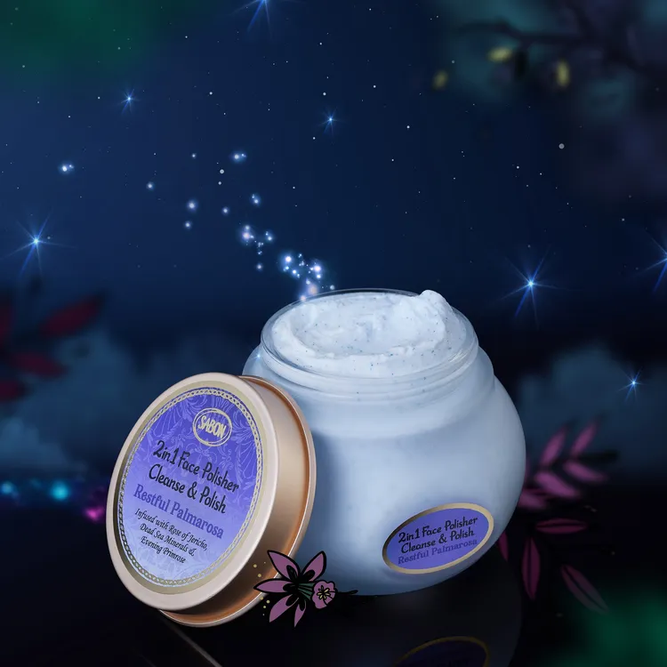 星熠幻境二合一臉部純淨磨砂膏，200ml／1680元。品牌提供