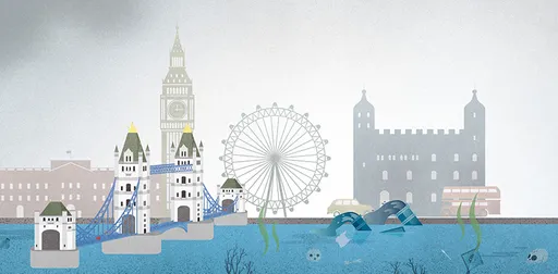 壹蘋派生活美語 泰晤士河:將垃圾趕盡「鯊」絕