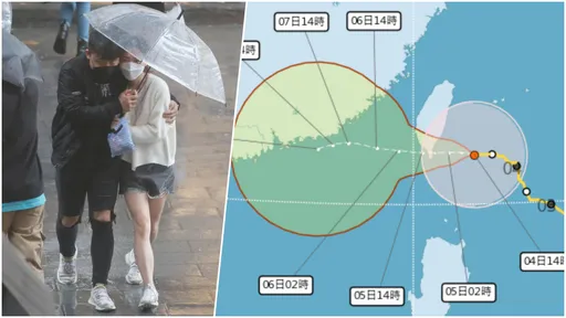 大家明天都放颱風假了　全國僅基北北桃要上班課