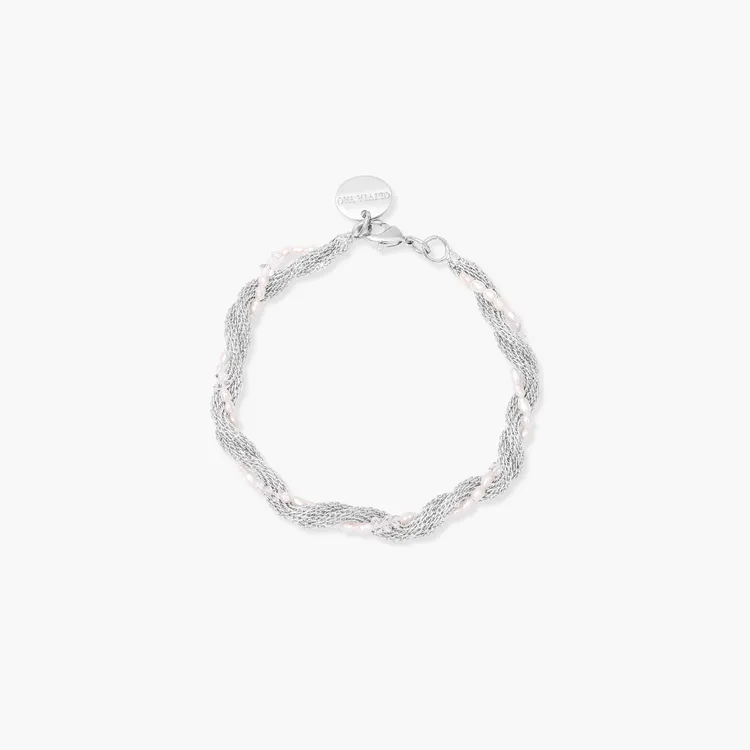 Adamas麻花珍珠手鍊，3980元。品牌提供