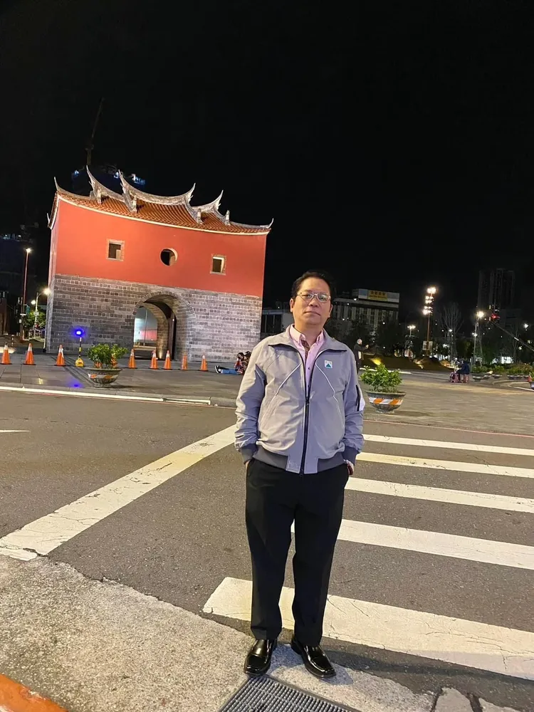 戲分不多但全程參與，記錄點滴。 翻攝卜學亮臉書