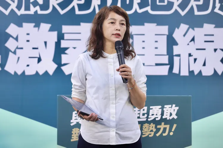 花蓮縣立委參選人張美慧。林林攝