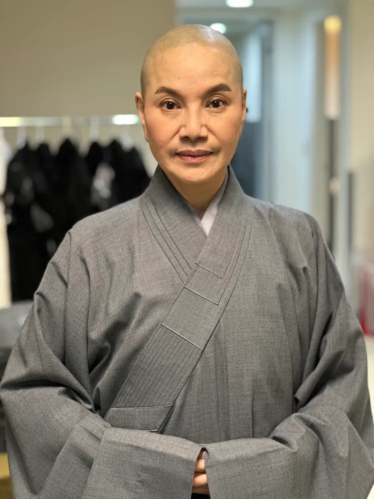 唐美雲的上人扮相。趙大智攝