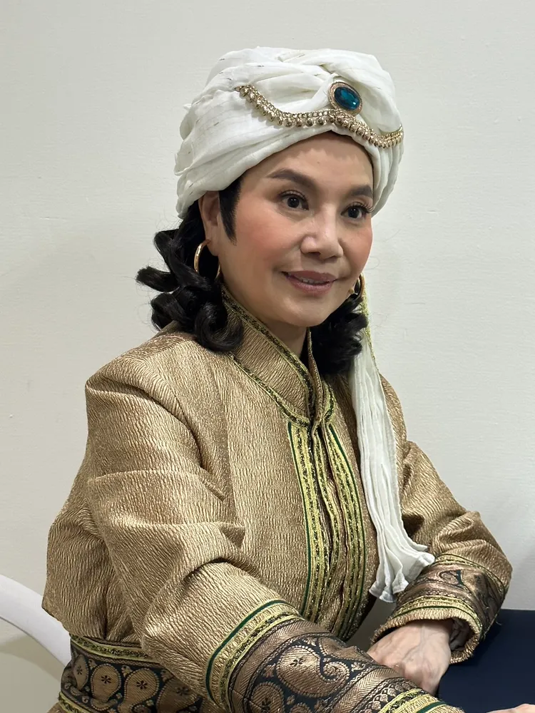 唐美雲勇敢接受挑戰。趙大智攝