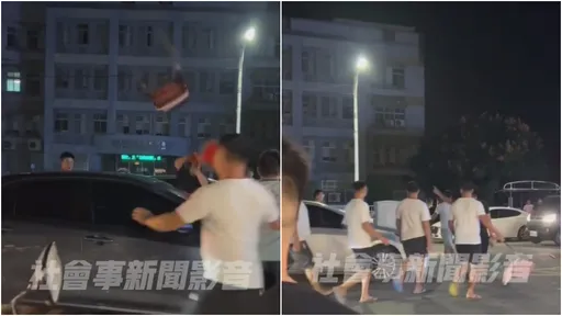 兩方叫陣互毆砸車影片曝　東港華僑市場代煮業者糾紛14人送辦