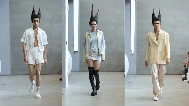 RAY CHU大秀。品牌提供