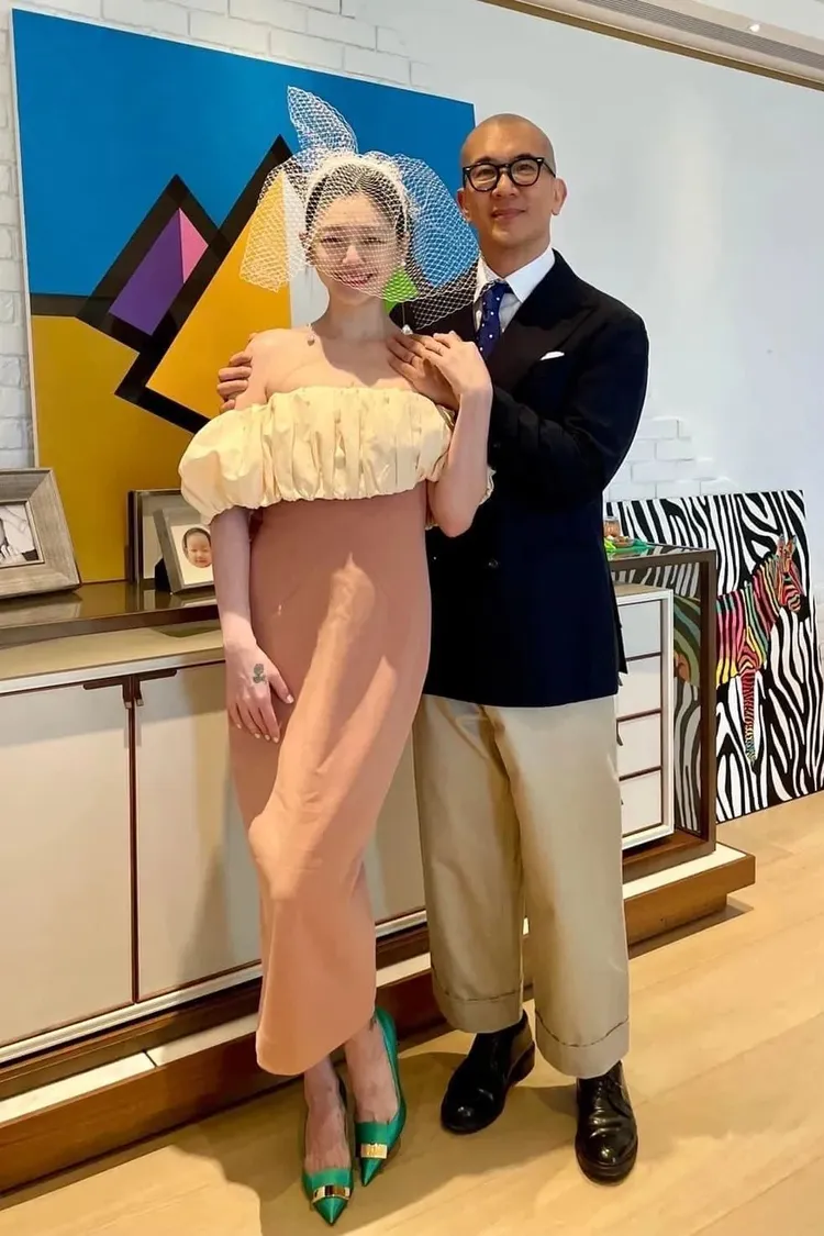 大S（左）和具俊曄婚姻好得很。翻攝asosbarbiedee IG