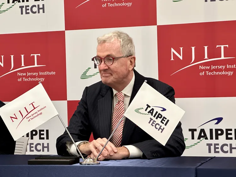 美國紐澤西州州長墨菲（Philip Murphy）。王良博攝