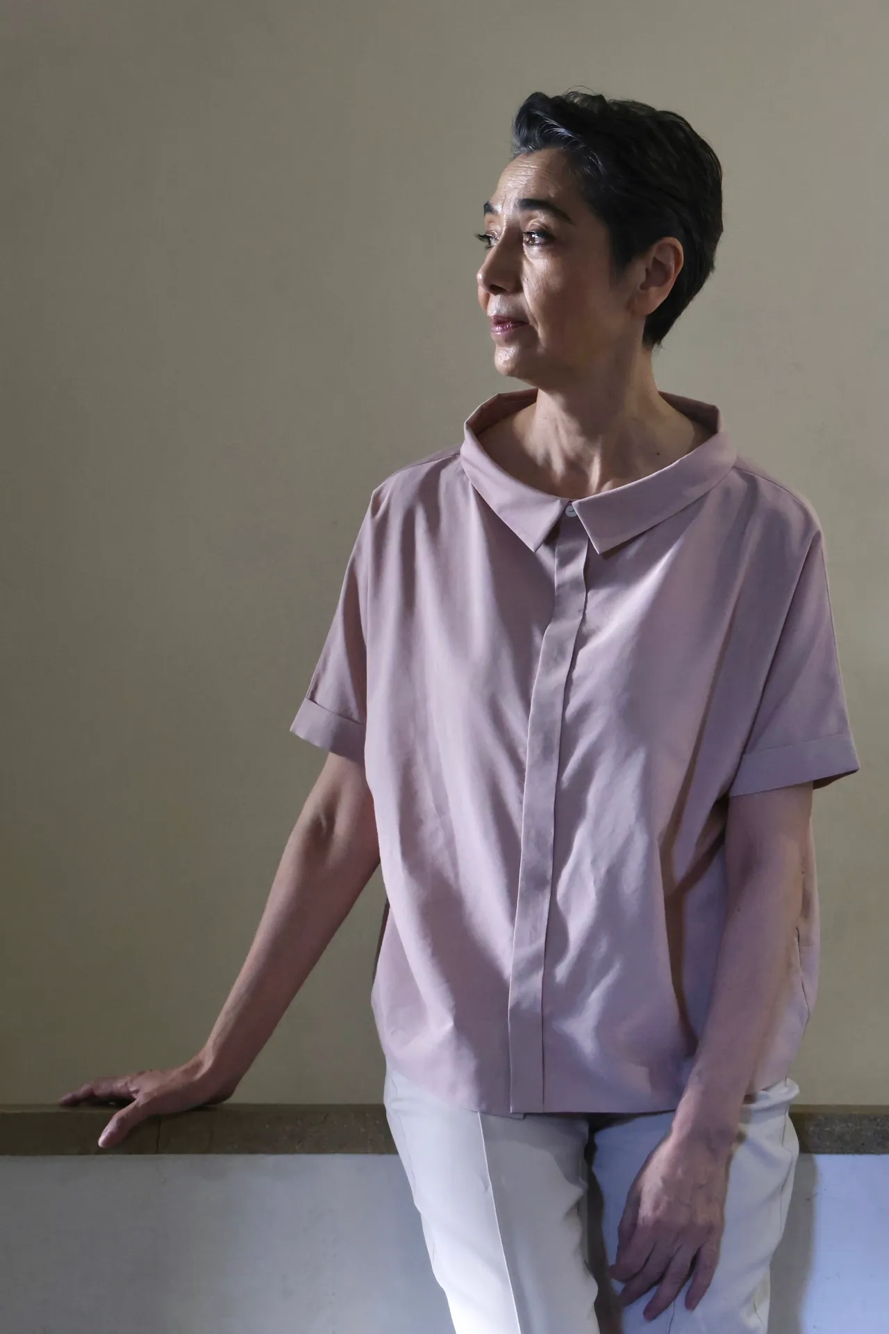 賴佩霞相信郭台銘絕對是一個會在這組合裡面加分的人。林林攝