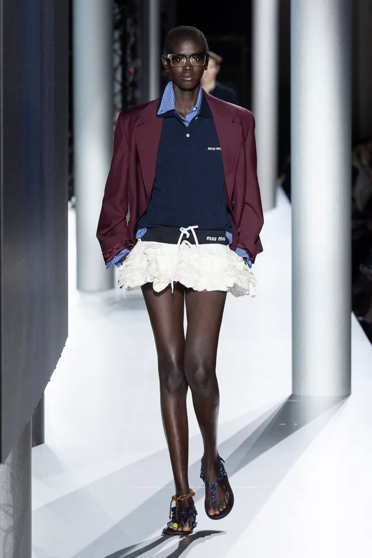 MIU MIU 2024春夏系列。品牌提供