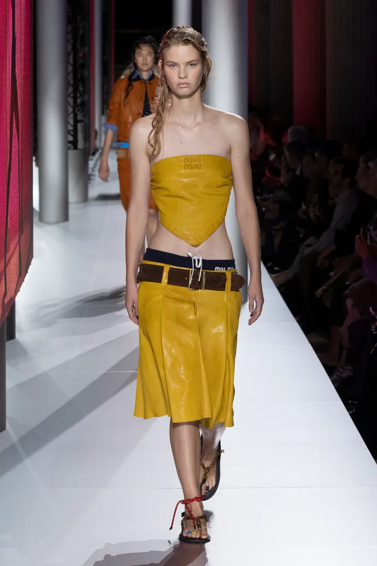 MIU MIU 2024春夏系列。品牌提供