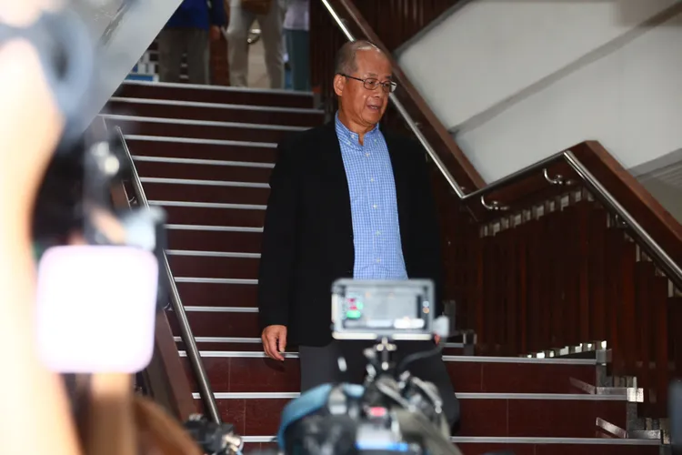 旅美教授陳時奮化名「翁達瑞」。彭欣偉攝