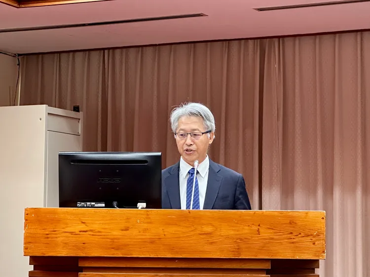 中研院長廖俊智出席立法院教育及文化委員會，進行業務概況報告並備質詢。王良博攝