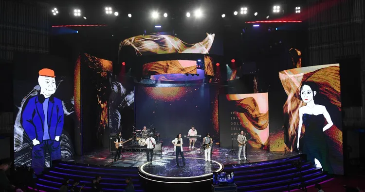 今晚舉行的廣播金鐘獎頒獎典禮共有三段表演。三立提供