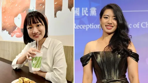 「好油案」爆藍綠發言人衝突!   國民黨部前「兩個女人對罵」畫面曝光