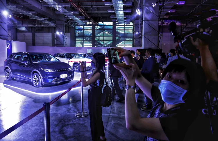 鴻海科技日今登場。林林攝