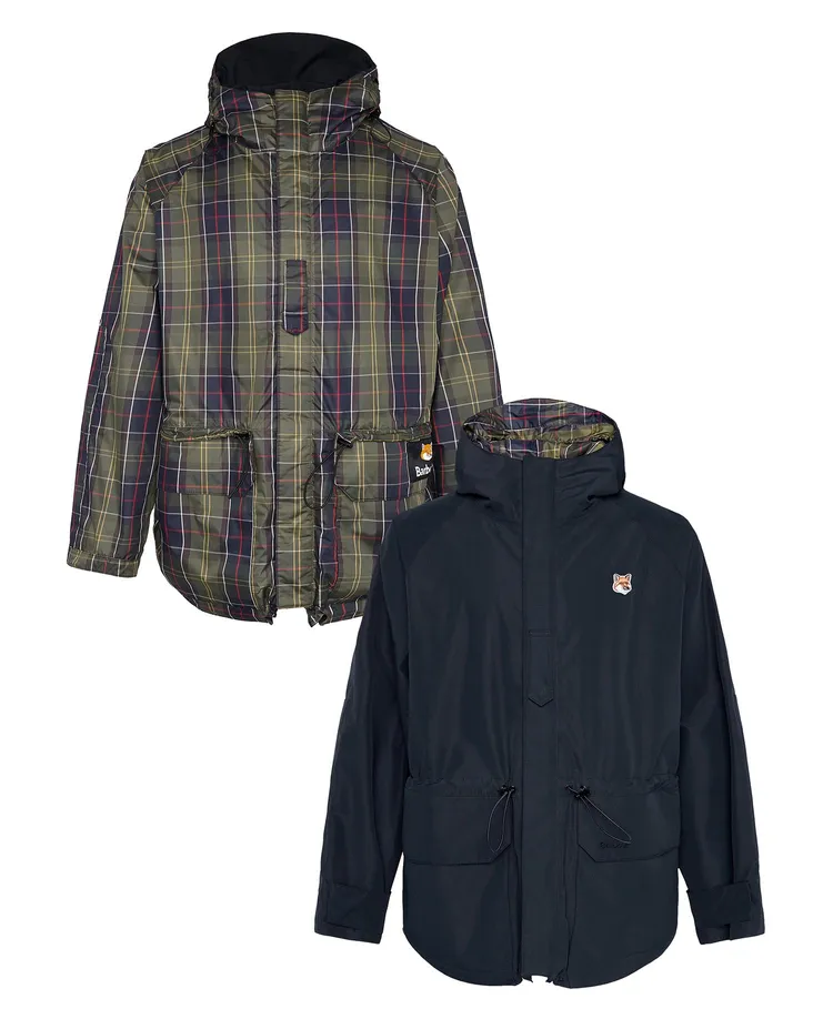 軍裝雙面防水外套，2萬6900元。品牌提供