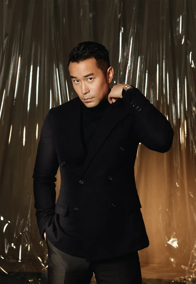 張孝全展現出成熟型男的魅力裝扮。品牌提供