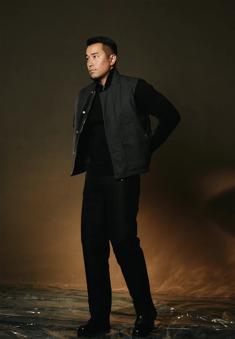 張孝全將在新片中搭擋金鐘視后林依晨。品牌提供