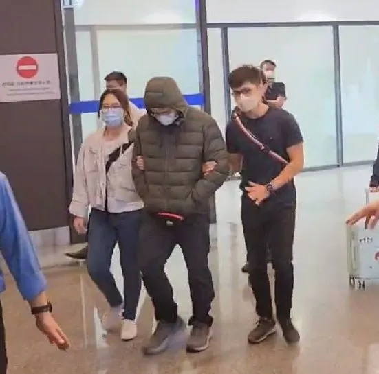 林裕紘返台。讀者提供