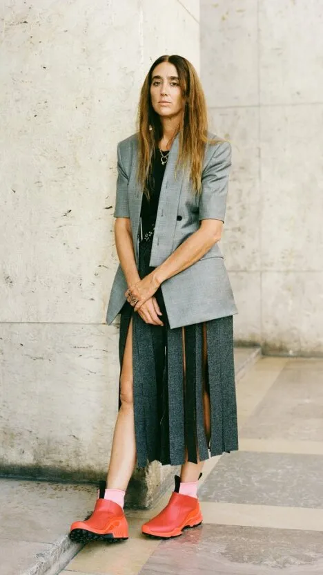 Natacha在ECCO的技術下融入自己的美學。品牌提供