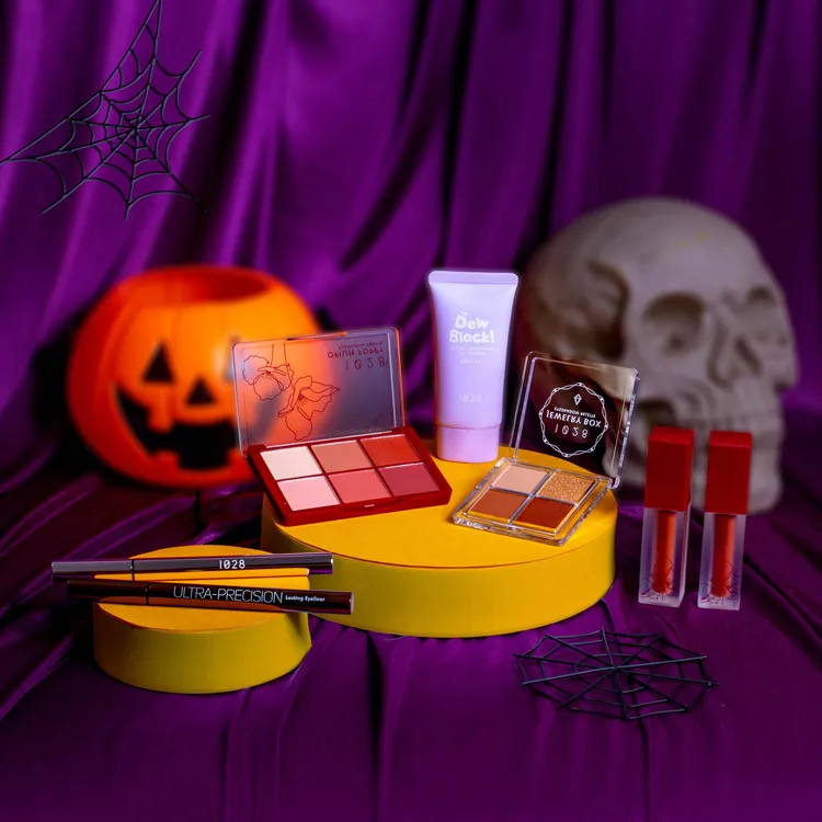 屈臣氏美容顧問9/22起至10/31將於全台21家指定門市免費提供四款萬聖主題妝容服務。屈臣氏提供