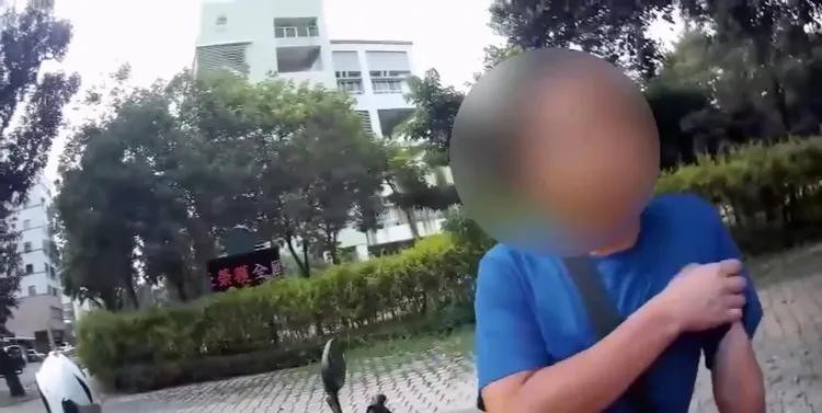 這名在台逾期居留近18年的移工說，不要做壞事就好。民眾提供