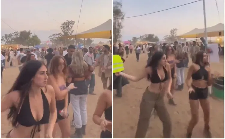 參加音樂祭的年輕男女當時正開心隨音樂搖擺。翻攝自推特(X)La Voz Tamaulipas