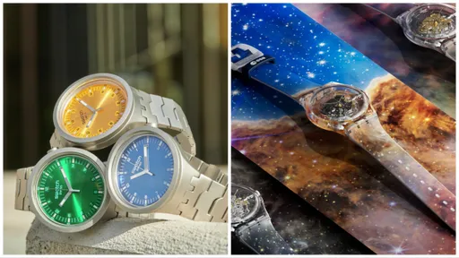 Swatch新品2連發!本月大玩繽紛色彩 連璀璨星空也摸得到