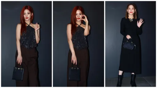 ITZY隊長Yeji登台跑TORY BURCH趴 同場新婚賭王千金比時尚