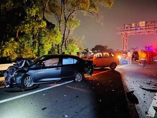 國道3車連環撞1死4傷　4月大男嬰被拋飛亡！2歲哥哥頭受傷