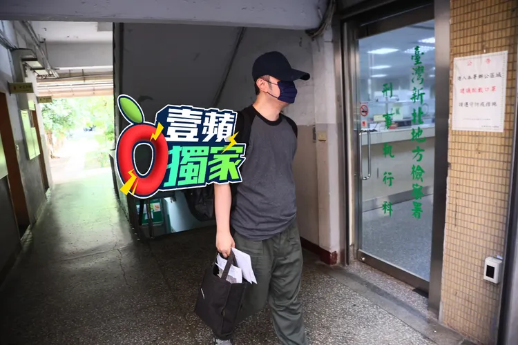 林秉樞今入獄被《壹蘋》獨家拍到。彭欣偉攝