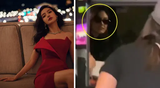 Angelababy被瘋馬秀掛保證「沒來」 網友說「和她坐同一排」打臉