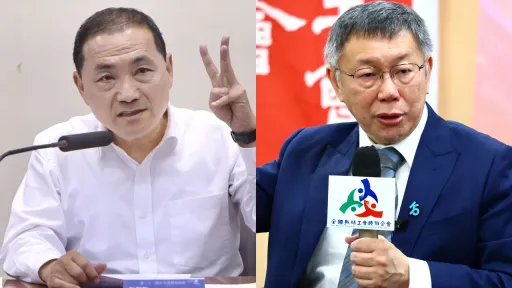 柯文哲、侯友宜陣營合作頻隔空喊話! 綠高層批藍白各懷鬼胎:坐實分贓政治