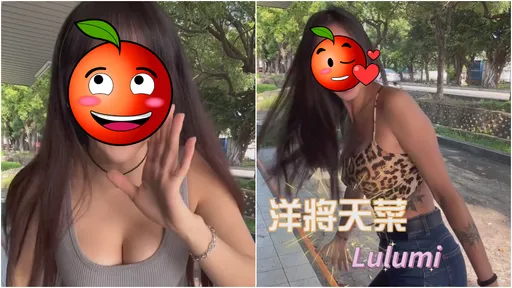 美乳啦啦隊女神赴成功嶺懇親! 偕「洋將天菜」買情色組合慰勞他