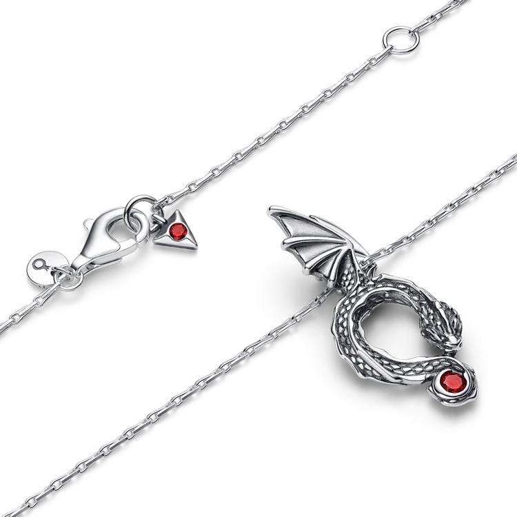 《冰與火之歌：權力遊戲》巨龍吊墜項鏈，3980元。品牌提供