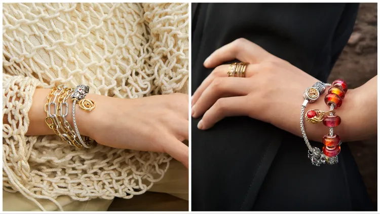 聯名串飾可自由組合。品牌提供