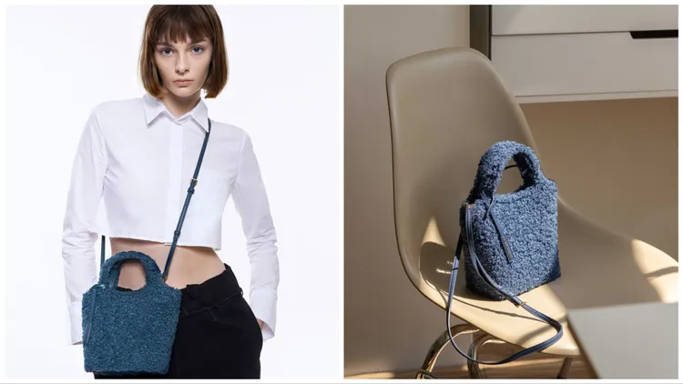 Arlys仿羊毛手提包，1990元。品牌提供