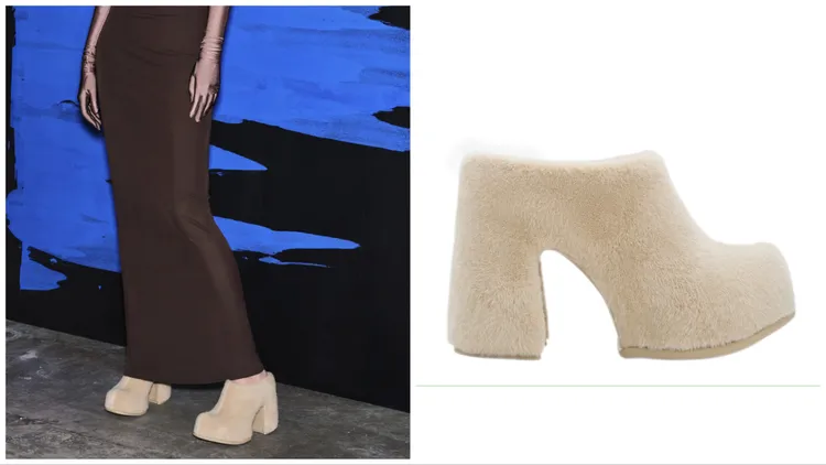 Pixie厚底穆勒鞋，3190元。品牌提供