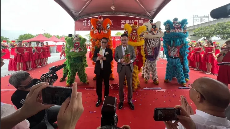 9月底推出大樓預售案「高鐵科技城」，目前累計銷售已達200戶。葉家銘攝