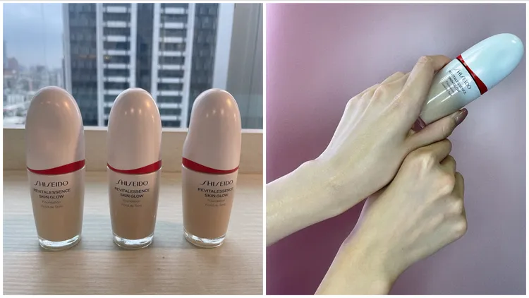 資生堂超聚光活膚精華粉底，30ml／2200元。張家玲攝