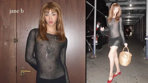 伊能靜兒化身傳奇女星 透視裝、拎竹籃完整拷貝