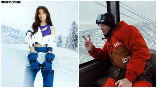 林思宇得「滑雪上癮症」 「緋聞男友」黃偉晉說走就走直接刷機票