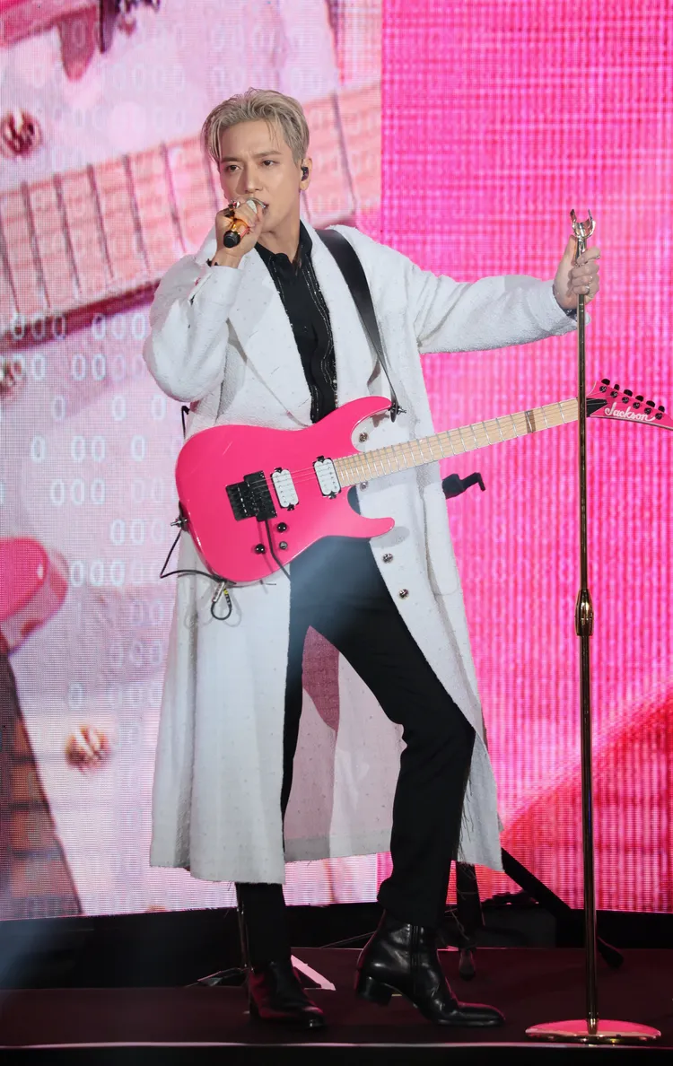 鄭容和6月時剛來台舉行個唱。資料照片