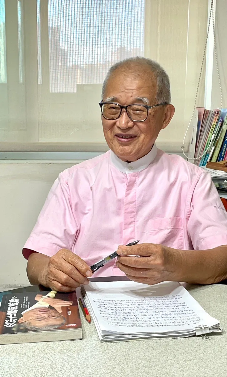 監察院前院長王建煊今盼郭台銘當下屆總統。翻攝王建煊臉書