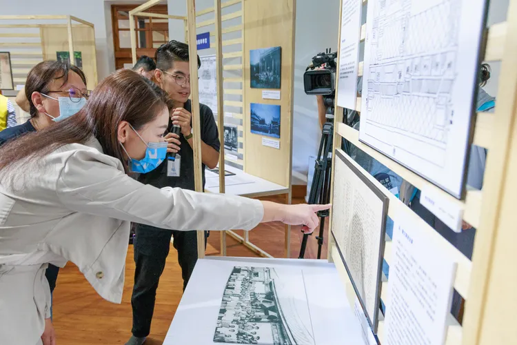 高虹安參觀竹塹風起。新竹市府提供