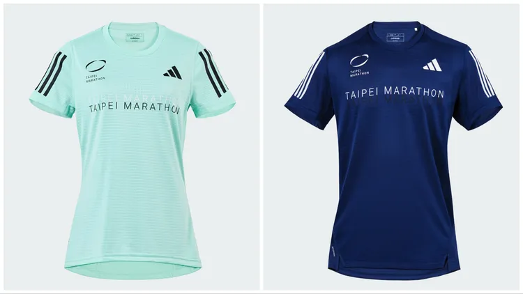 台北馬拉松限量紀念T恤，1290元。品牌提供