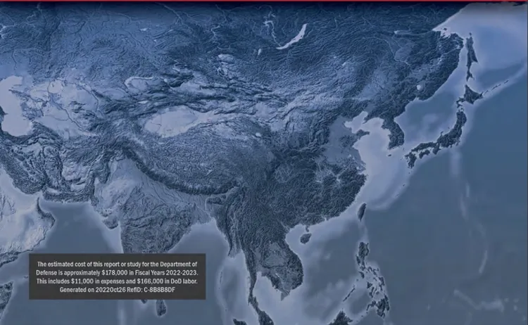 翻攝美國國防部「有關中華人民共和國的軍事與安全發展」網頁