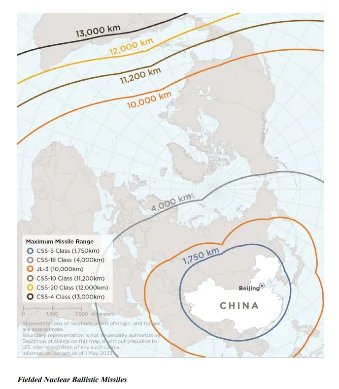 翻攝美國國防部「有關中華人民共和國的軍事與安全發展」網頁